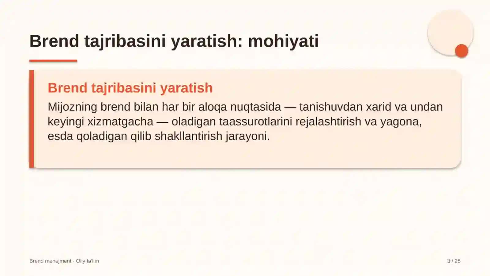 Akademik litseylarda brend tajribasini yaratish 3