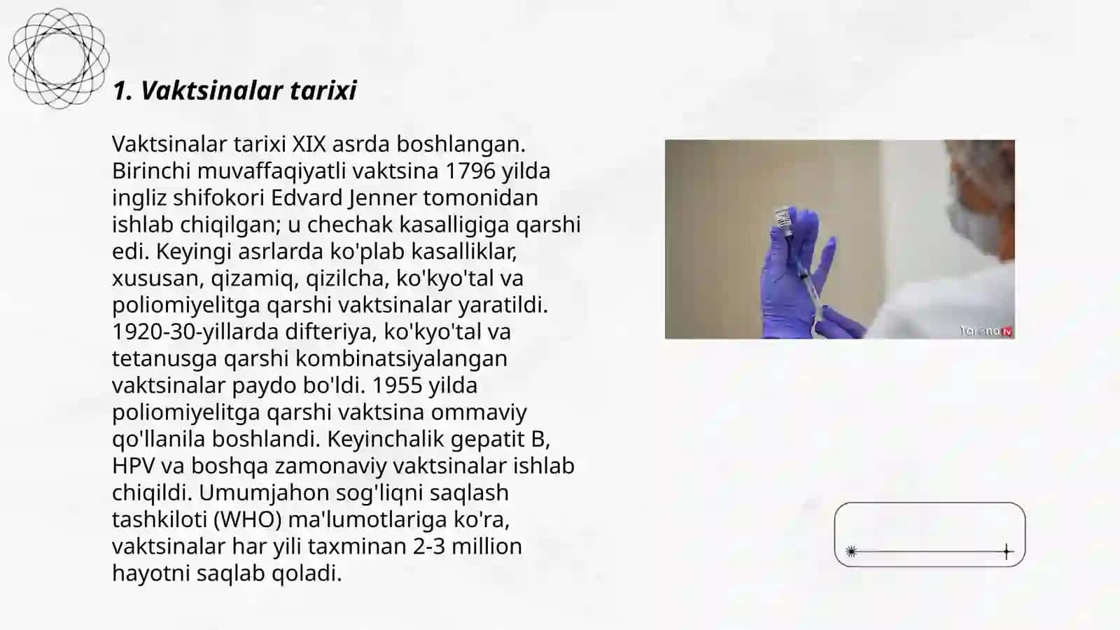 Vaktsinalar tarixi 3