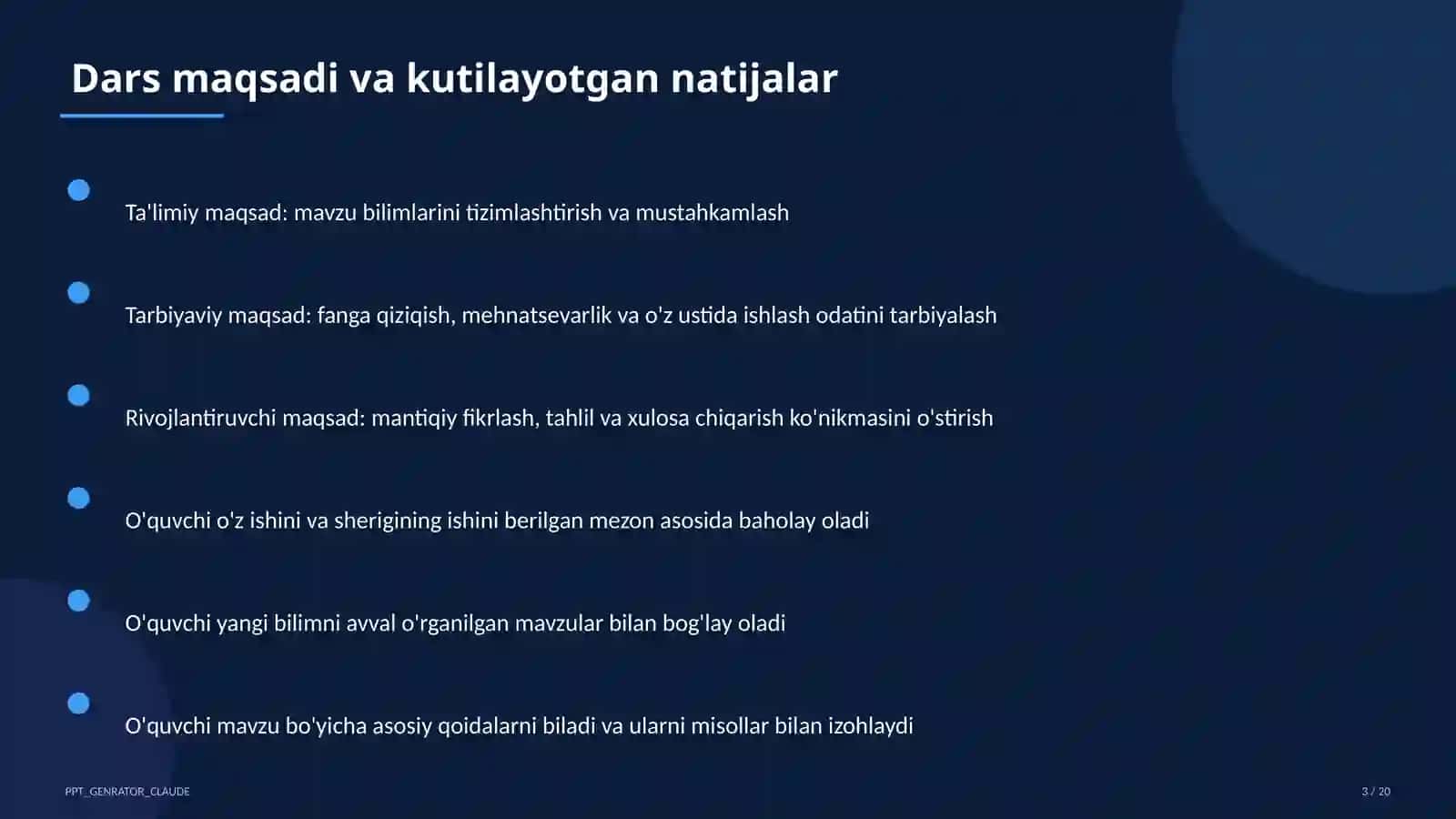 O'zbekistonning tabiiy geografik rayonlari (8-sinf) 3