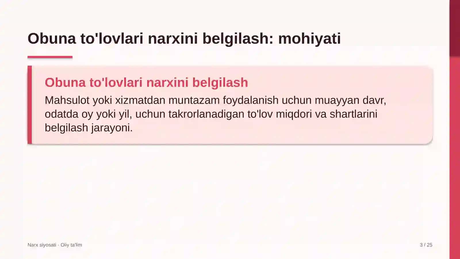 vagon ta'mirlash zavodlarida obuna to'lovlari narxini belgilash 9816 3
