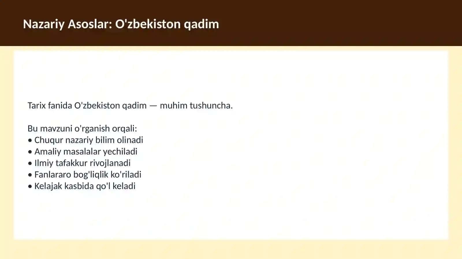 Dekolonizatsiya: O'qituvchilar va talabalar uchun dars ishlanma 3