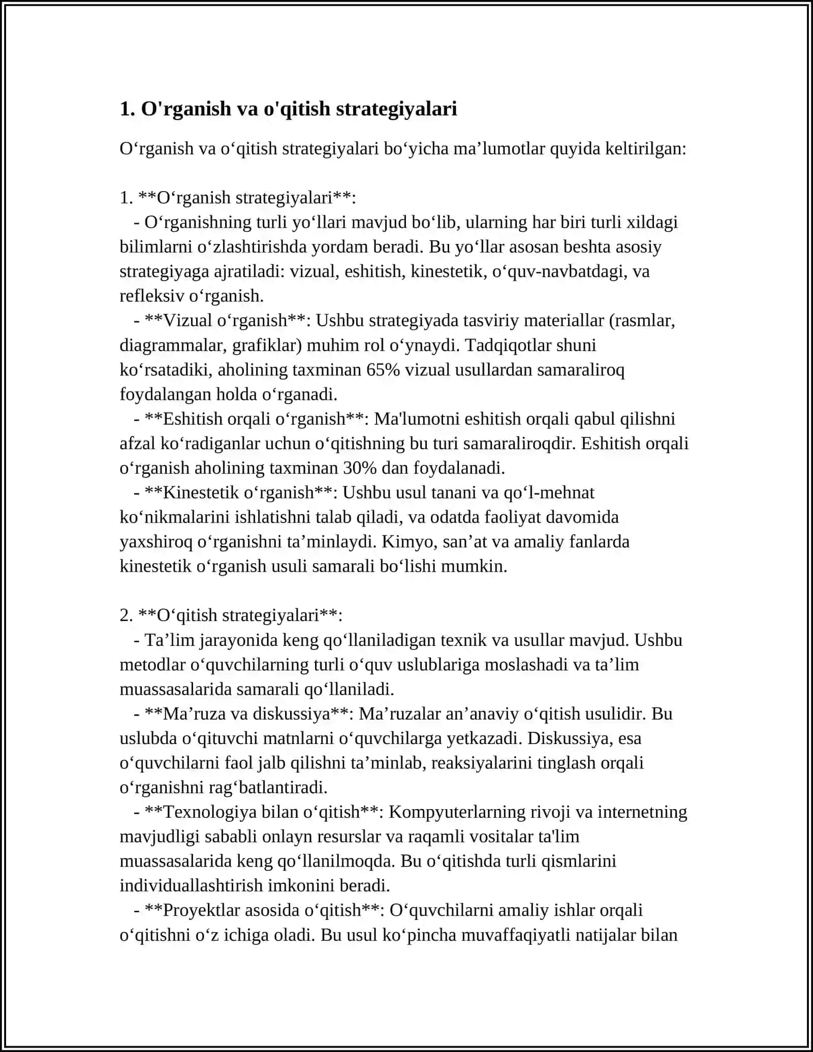 XONALARNI YORITISH USULLARI 3