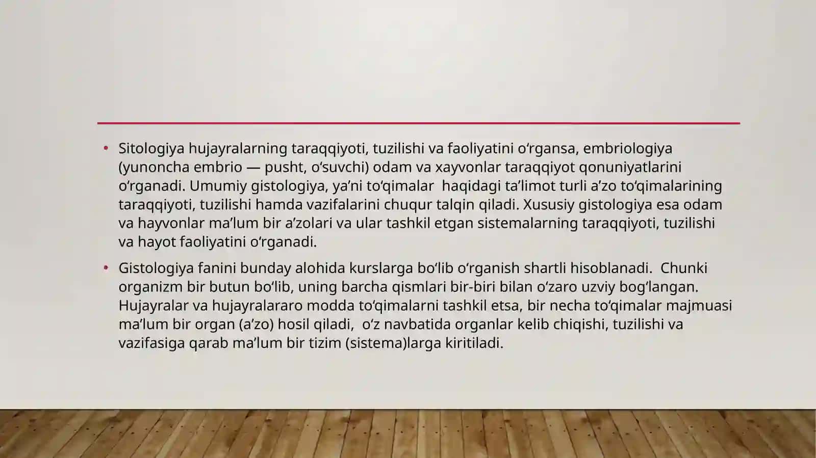Gistologiyaga kirish 3