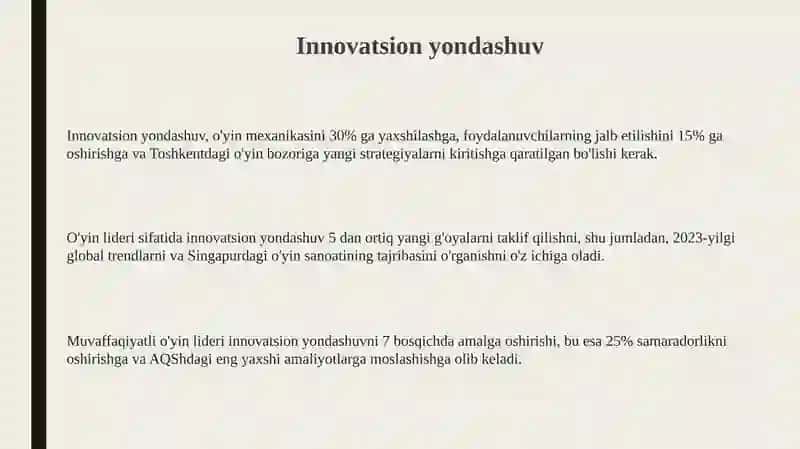 Innovatsion yondashuv 3