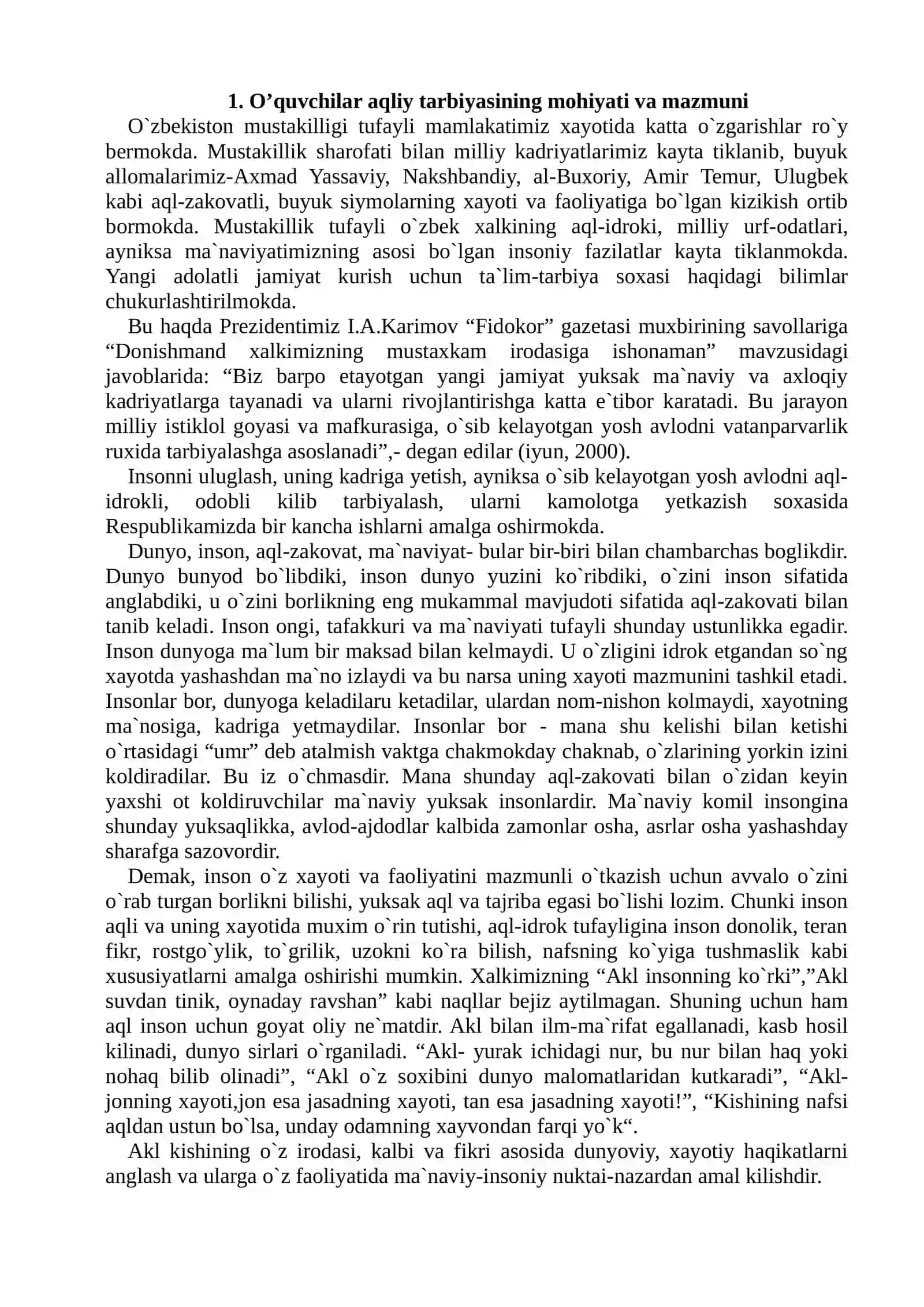 O’quvchilarning aqliy va fuqarolik tarbiyasi 3