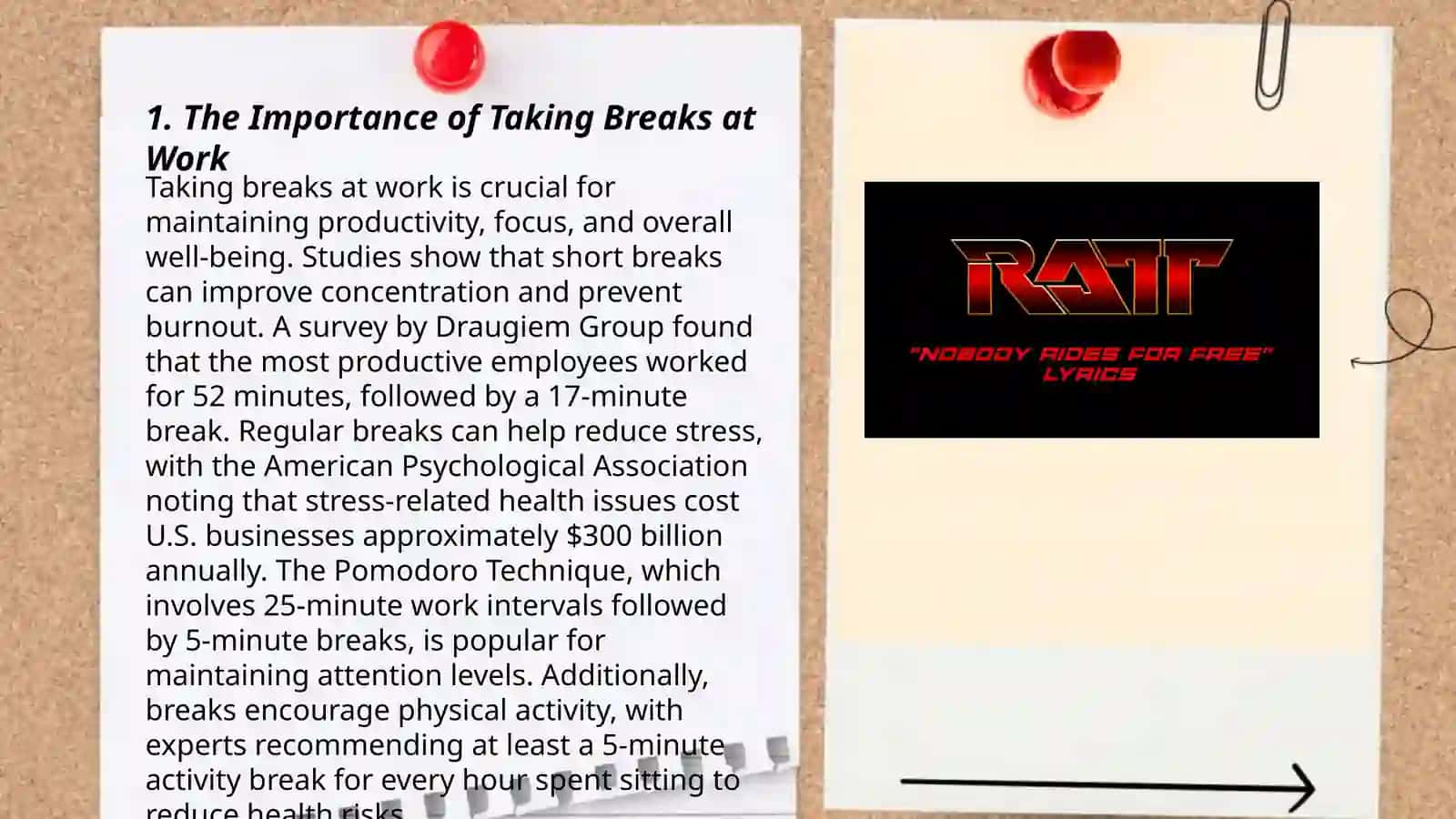 Take a break 3