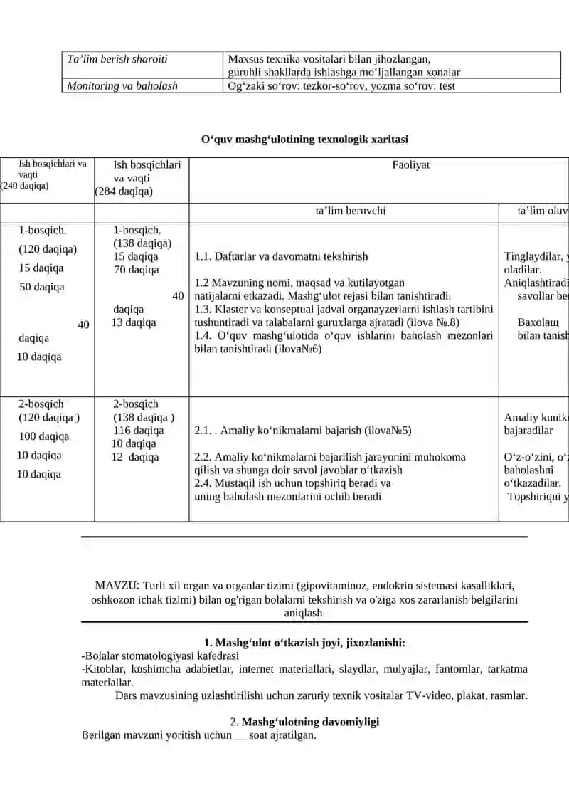 Bolalarda til kasalliklari (deskvamativ, rombsimon glossitlar, qat-qat burmali til, qora sochli til), ularning klinik belgilari, tashxisi, davosi 3