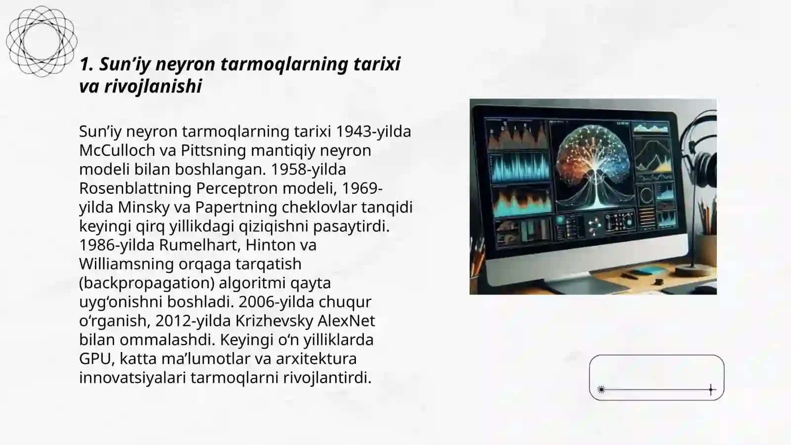 Sun’iy neyron tarmoqlari 3