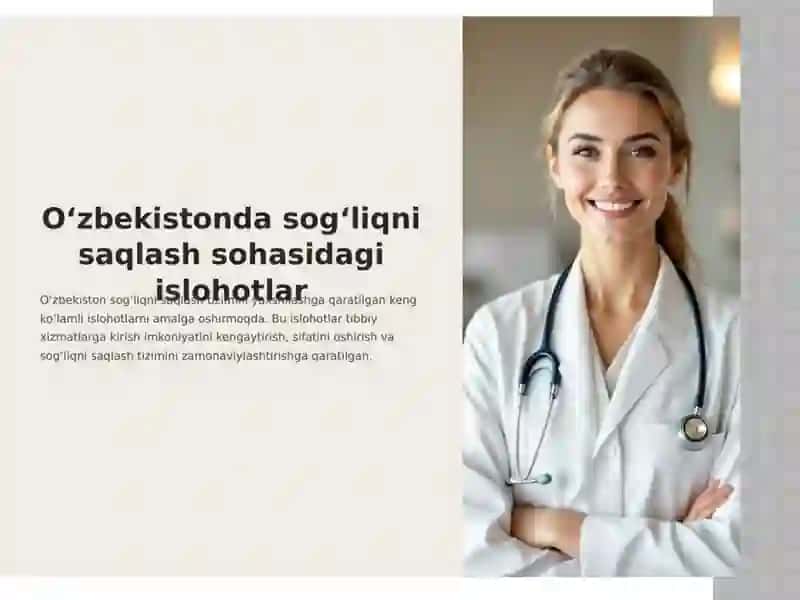 Sog’liqni salash sohasidagi o’zgarishlar 3