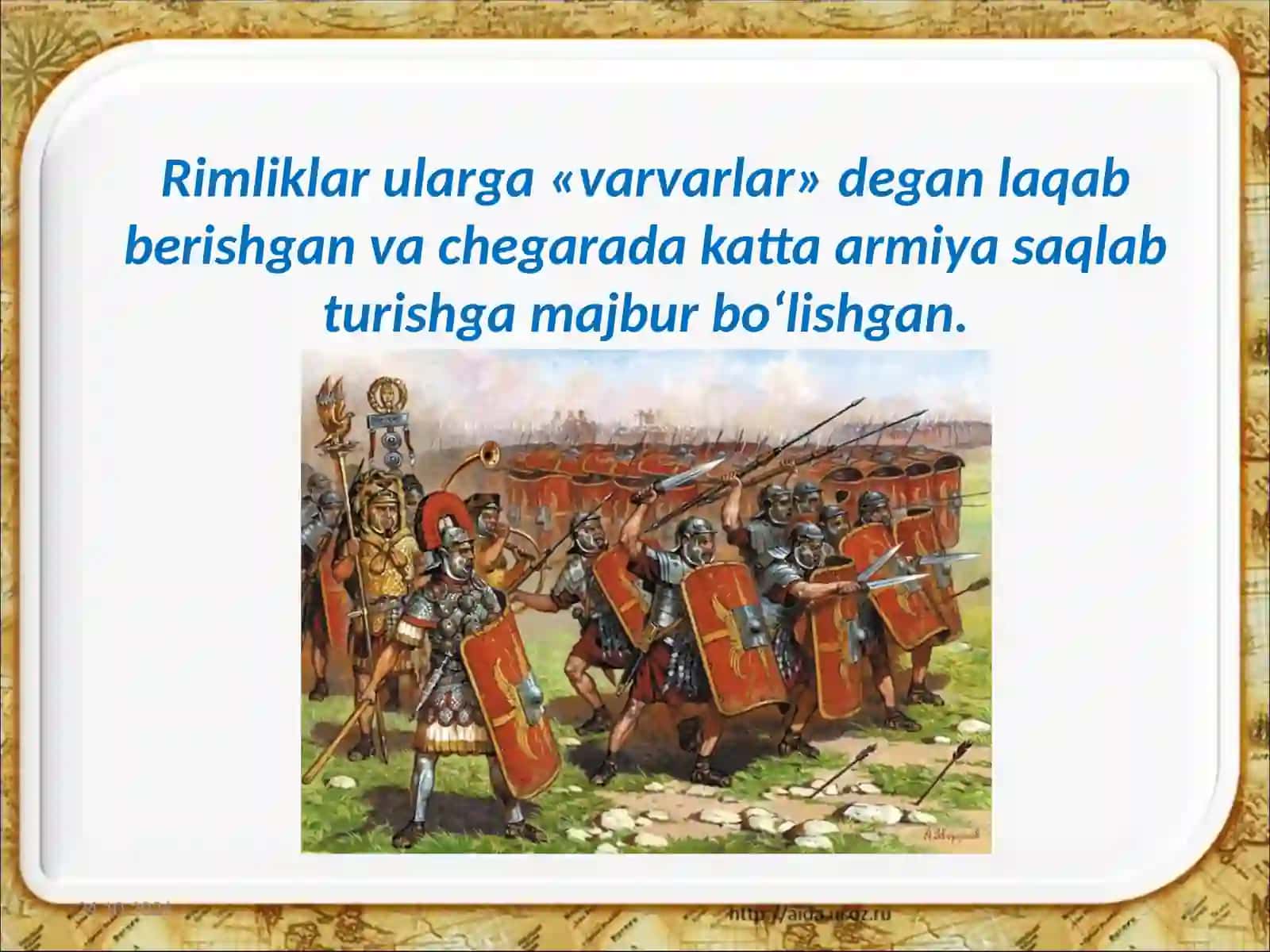 Rim  imperiyasining  yemirilishi 3
