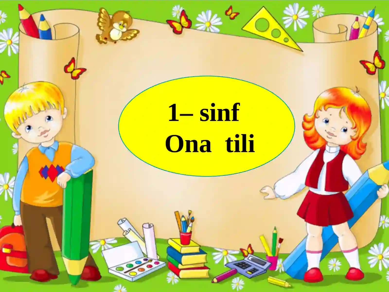 1-sinf Ona tili Bo’g’in 3
