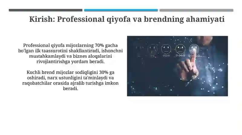 Mehmonxona sohasida professional imidj va brend yaratish tamoyillari 3