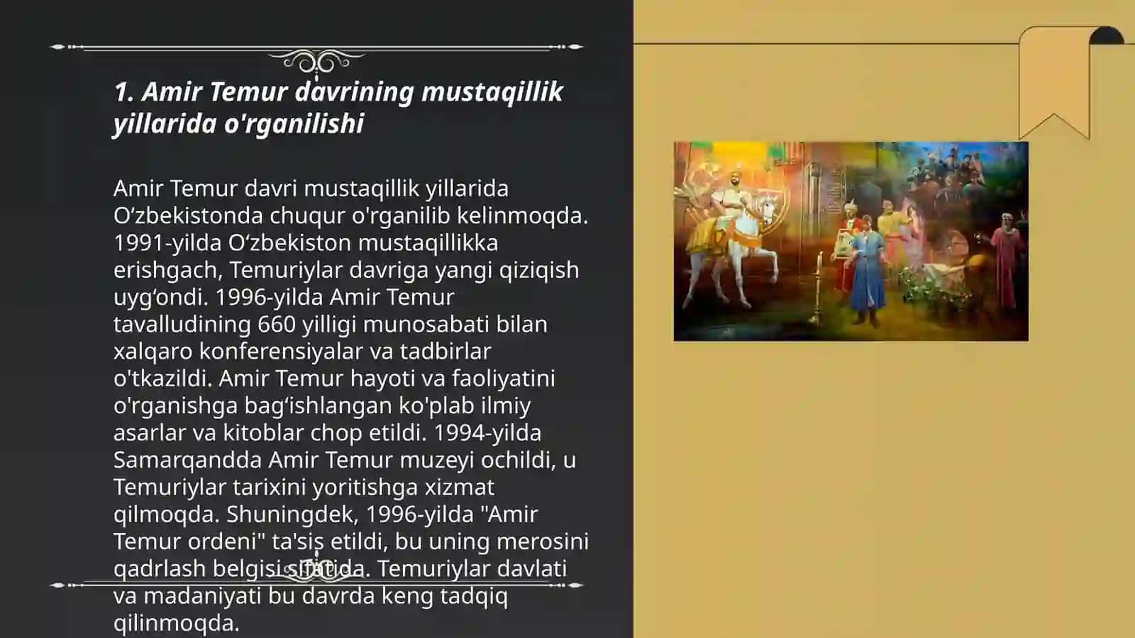 Amir Temur va temuriylar davri tarixining tadqiq etilishi 3