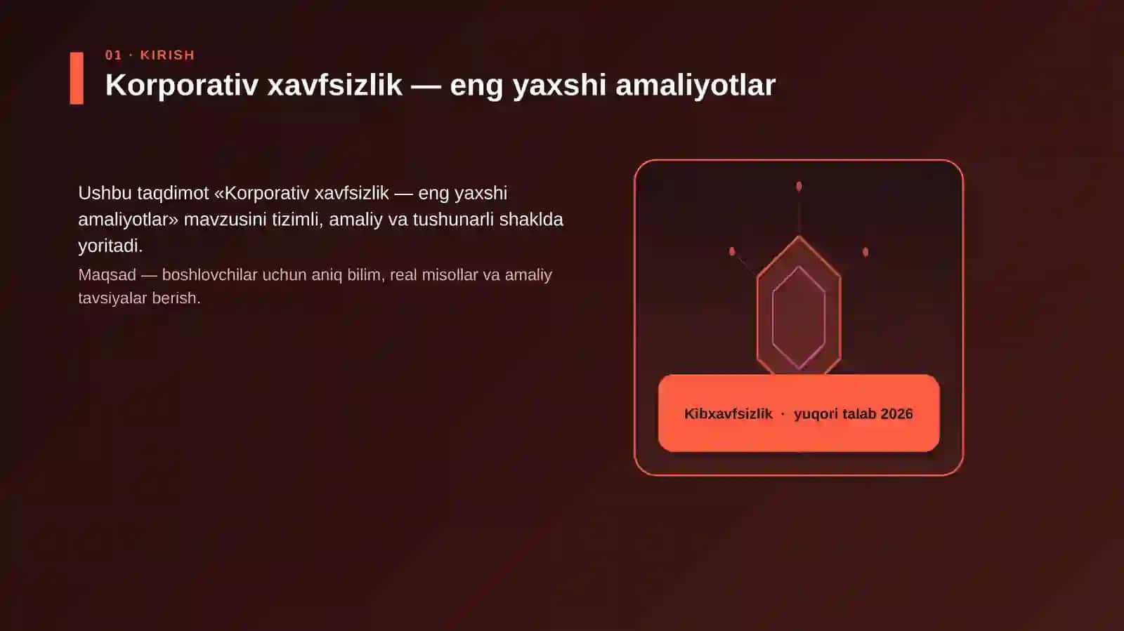 Korporativ xavfsizlik — eng yaxshi amaliyotlar 3