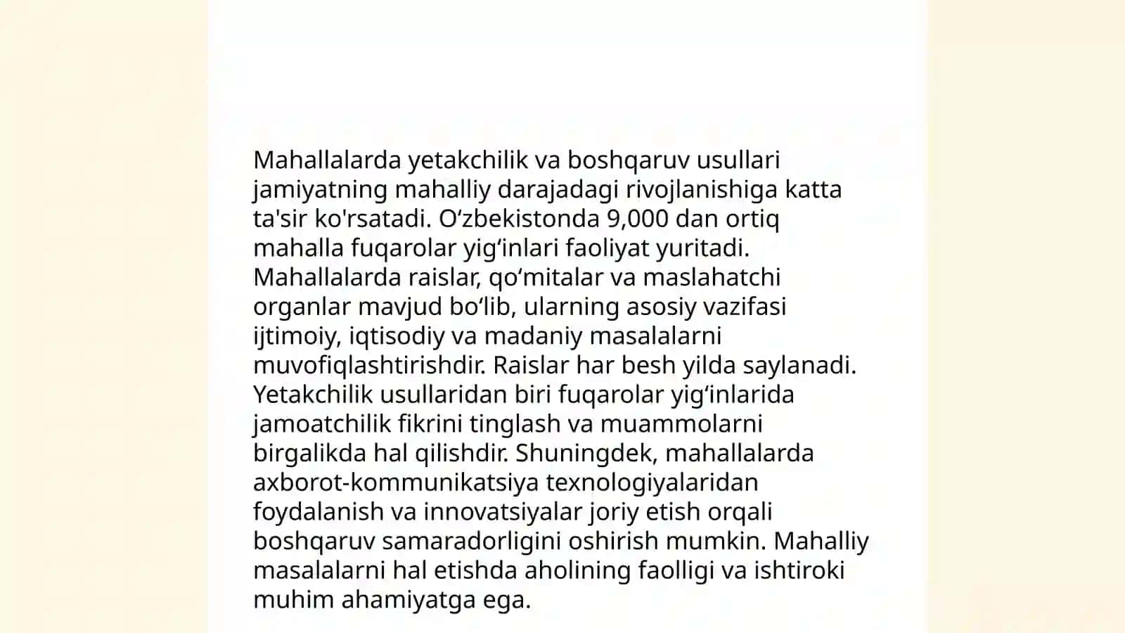 Mahallalarda ijtimoiy oʻzini oʻzi boshqarish organi 3