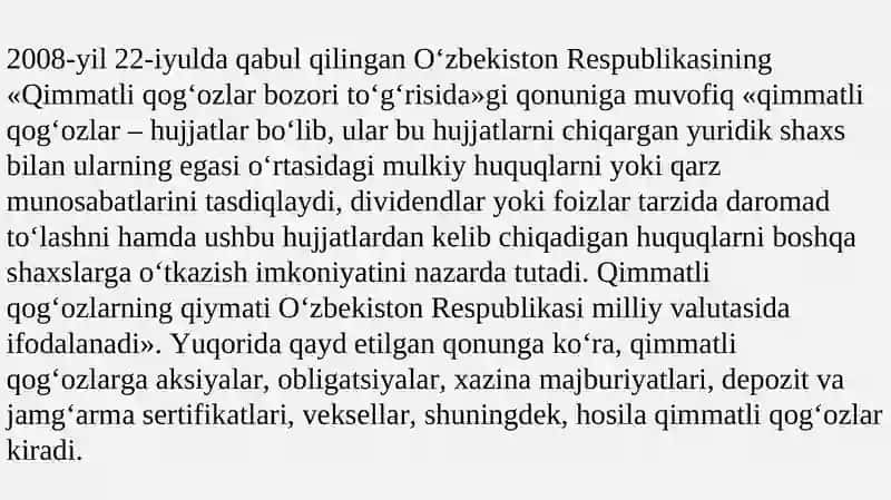 Xalqaro Qarz Qimmatli Qog`ozlar Bozori 3