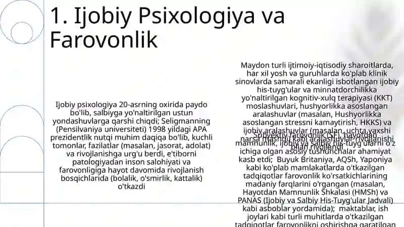 Psixologiyaning predmeti haqidagi tasavvurlar rivojlanishining asosiy bosqichlari 3