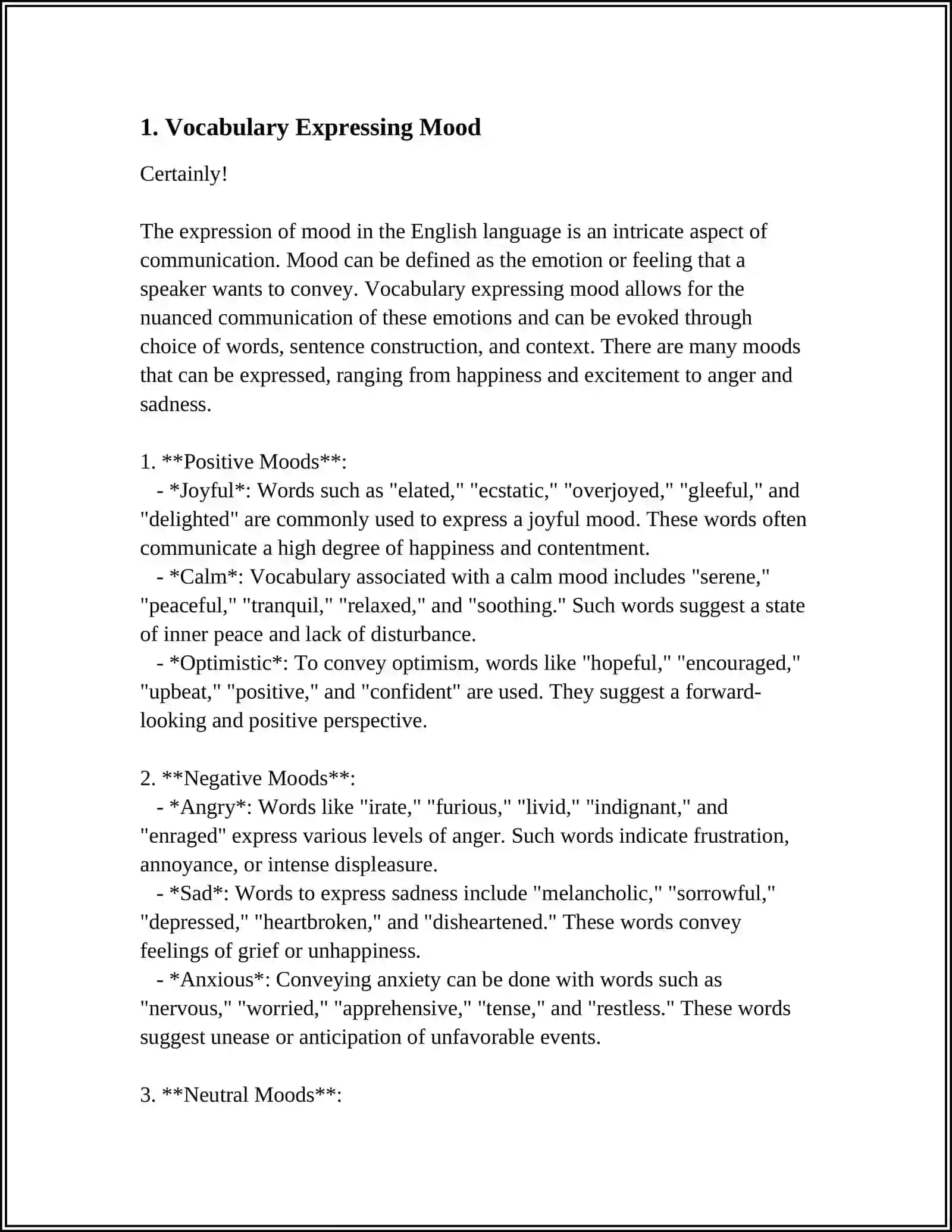 SIMILARITIES AND DIFFERENCES OF MOOD BETWEEN ENGLISH AND UZBEK LANGUAGE 3