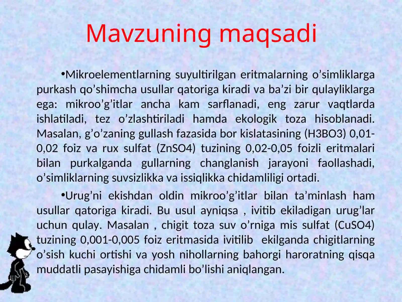 Mikroelementlarning ahamiyati 3