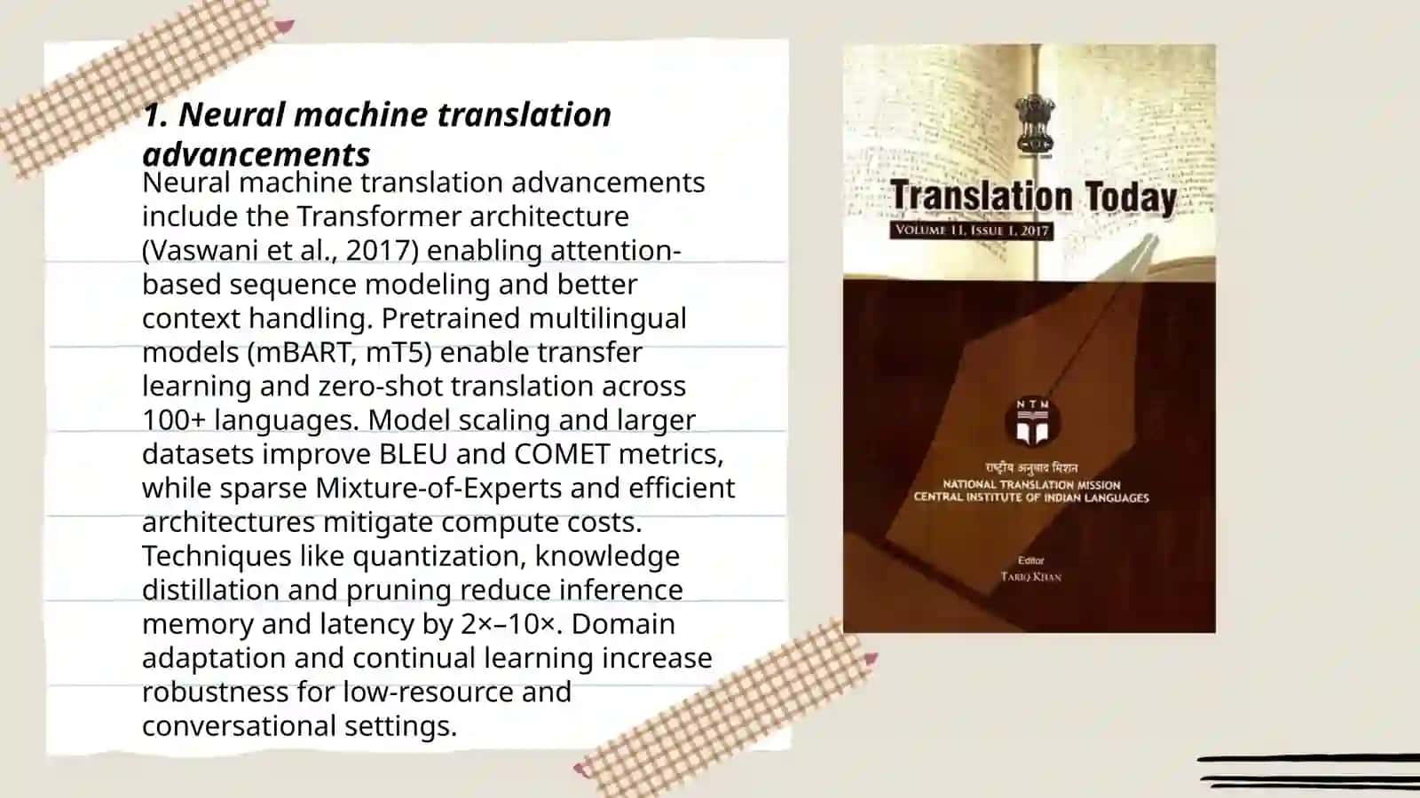 Neural Machine Translation Advancements 3