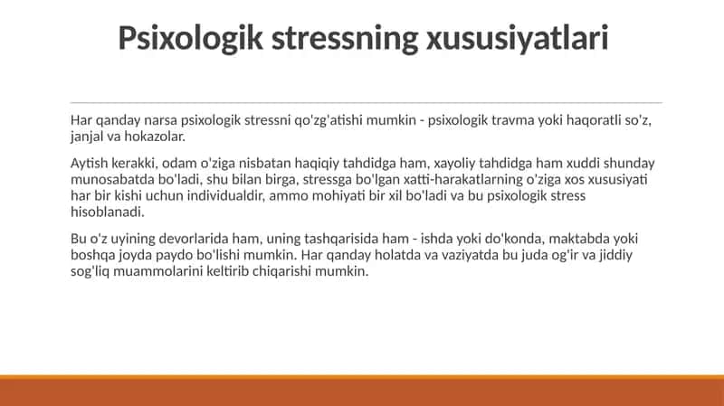 Stress psixologiyasi 3