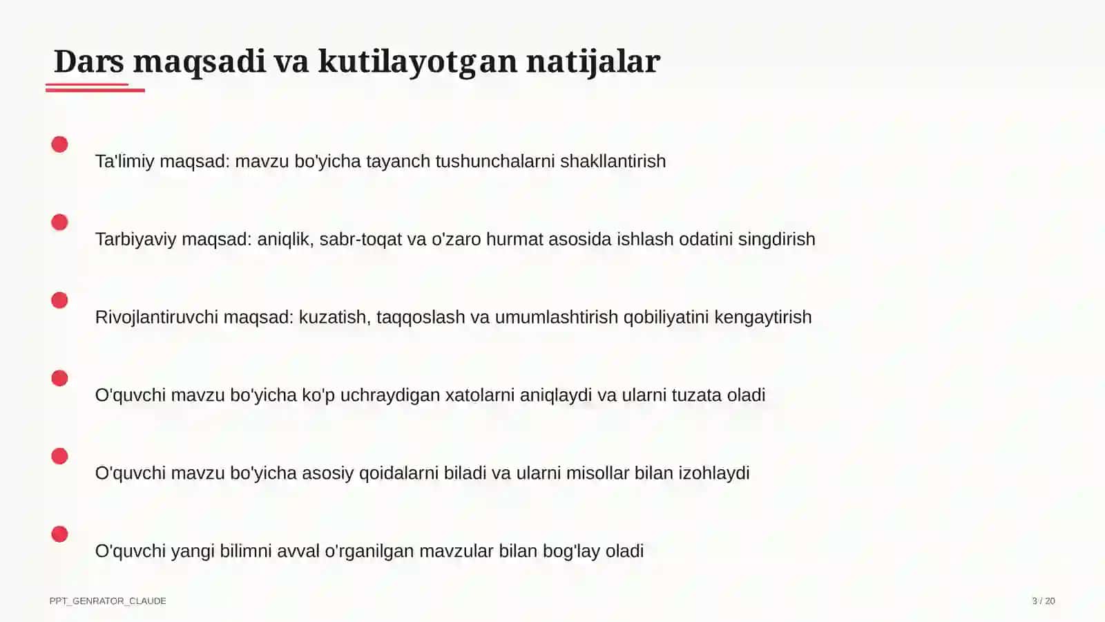 O'qituvchilar uchun: raqamli ta'lim texnologiyalari 3