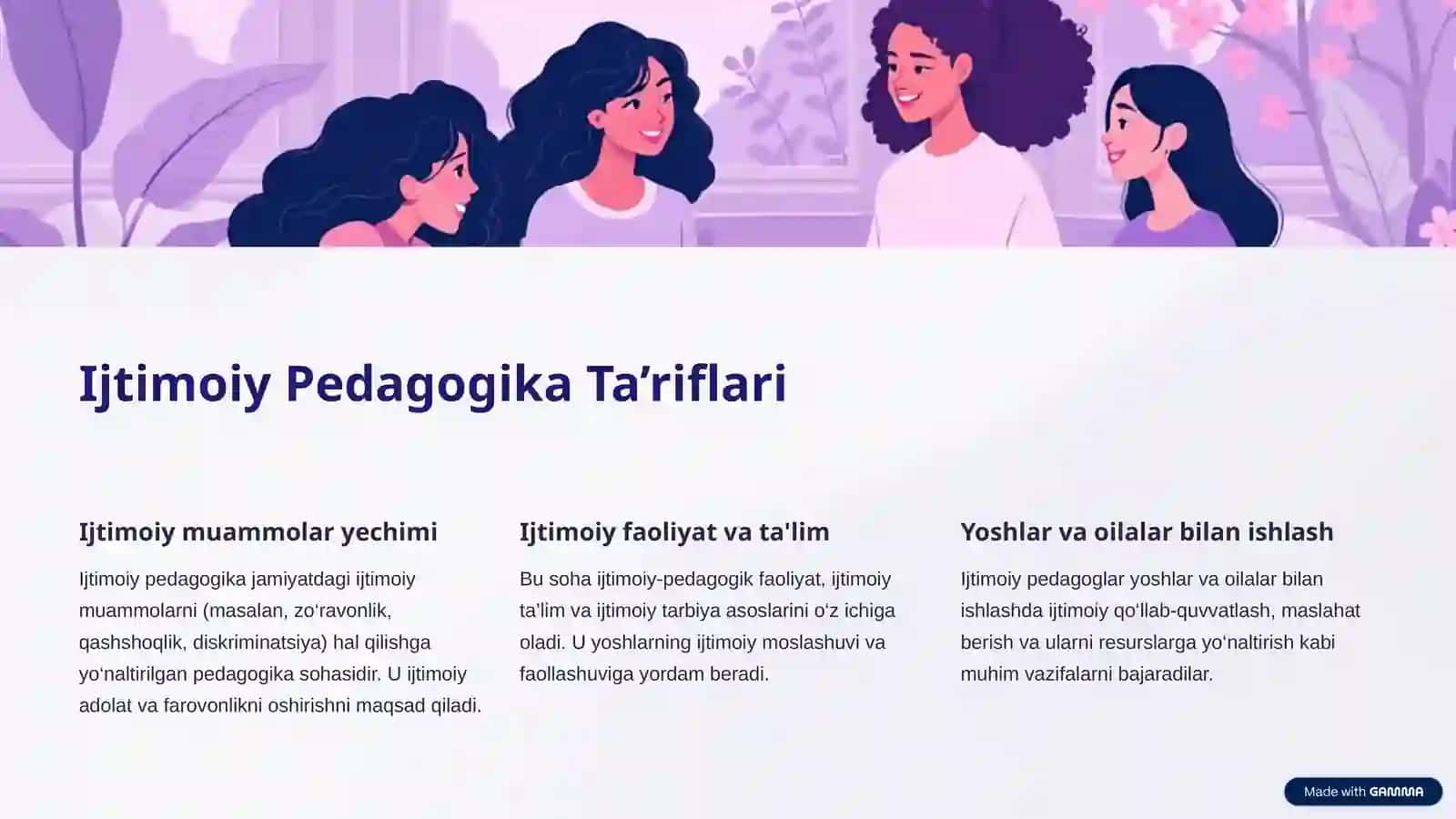 7-Mavzu:Pedagogikava IjtimoiyPedagogikaKategoriyalari 3