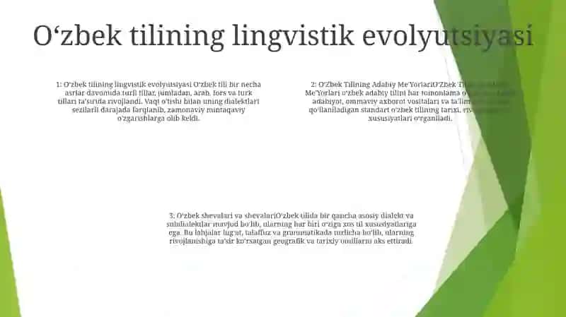 Oʻzbek Tilining Adabiy Me'Yorlari 3