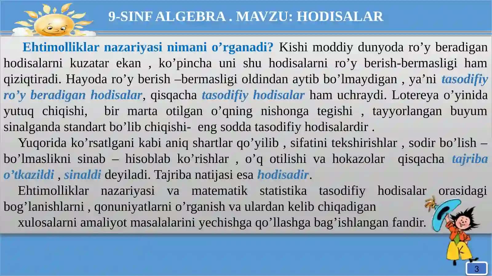 HODISALAR 3