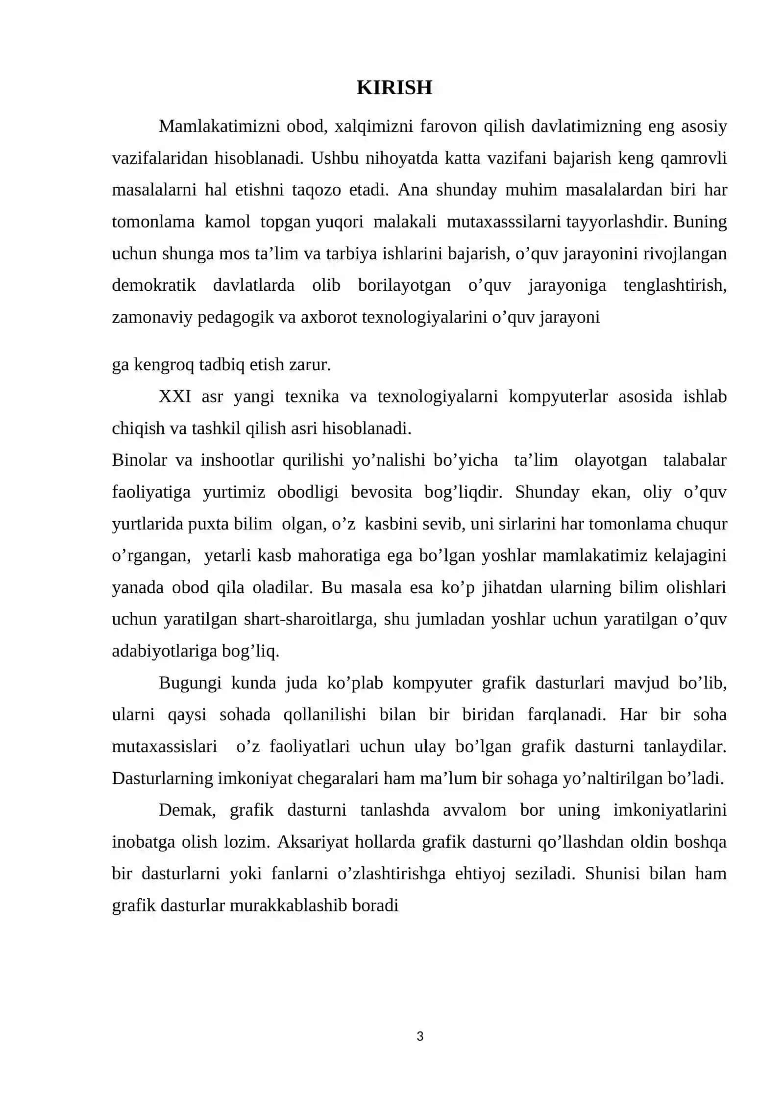 Auto Cad dasturida obyektlarni tahrirlash 3