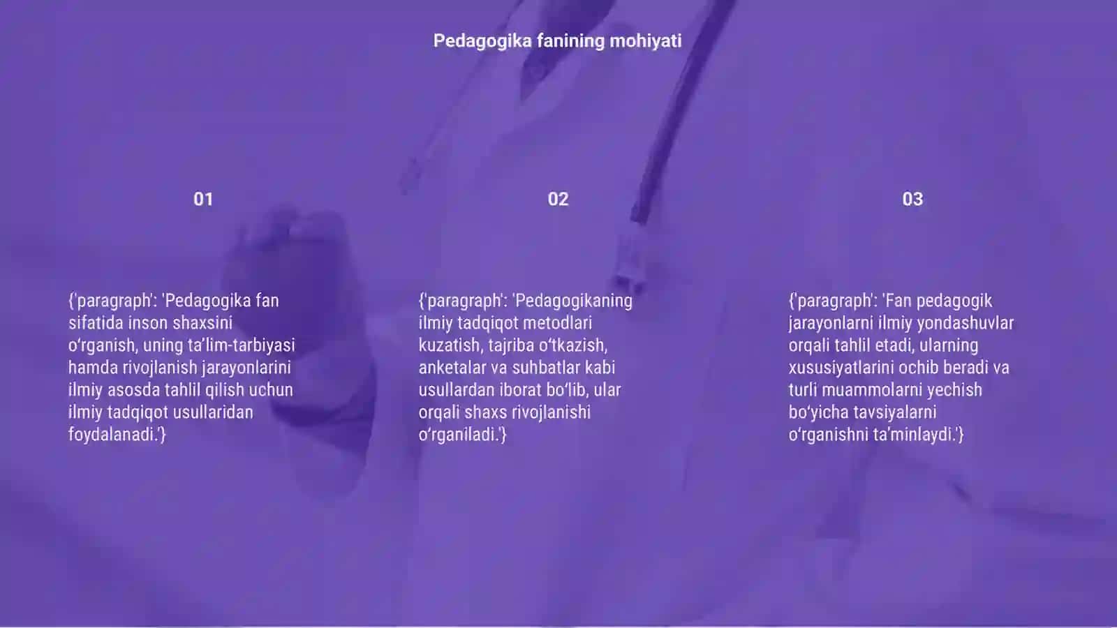 Pedagogika fan sifatida pedagogikaning ilmiy tadqiqot metodlari 3
