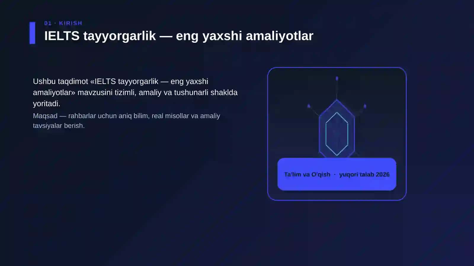 IELTS tayyorgarlik — eng yaxshi amaliyotlar 3