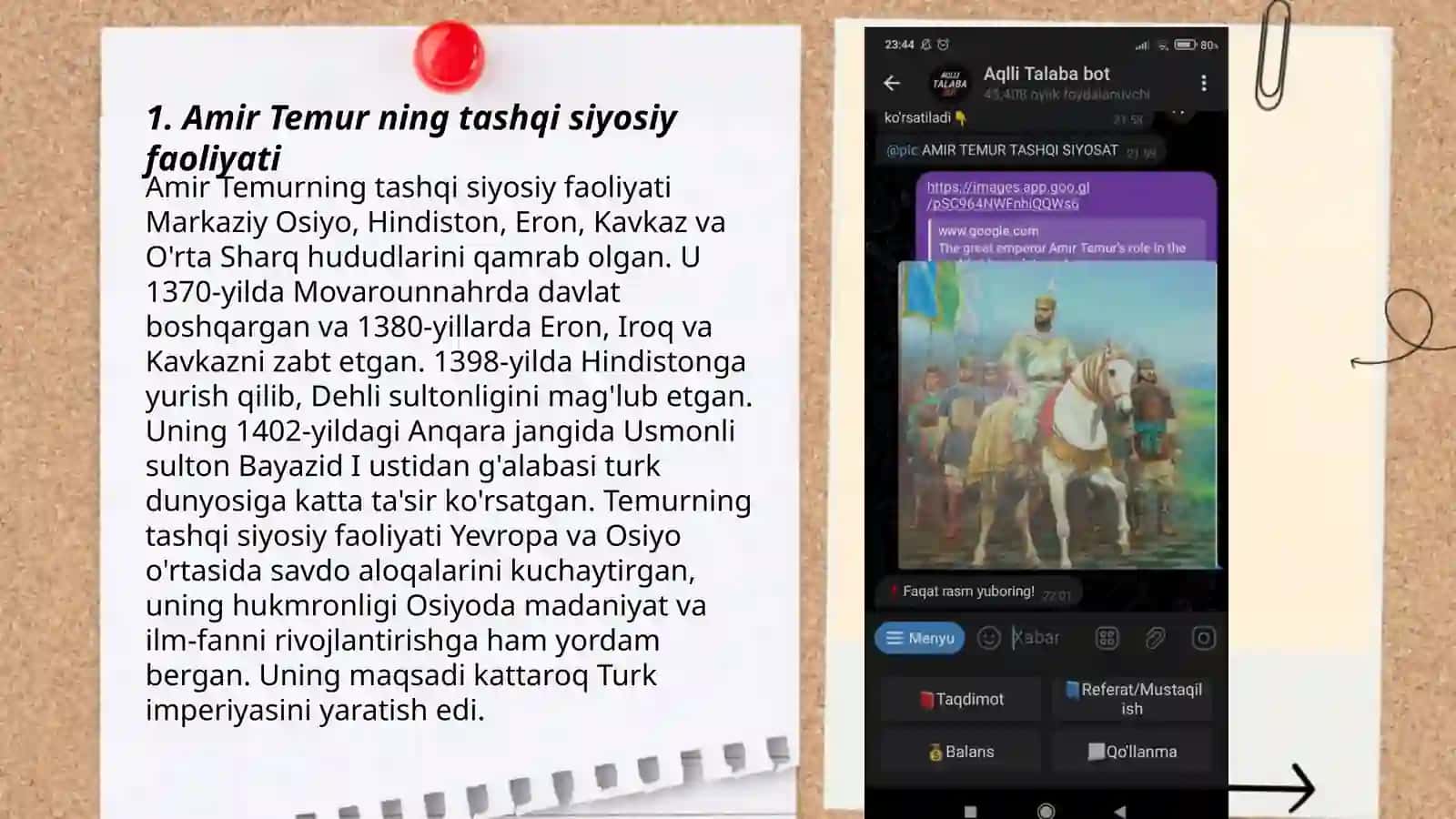 AMIR TEMUR TASHQI SIYOSAT 3