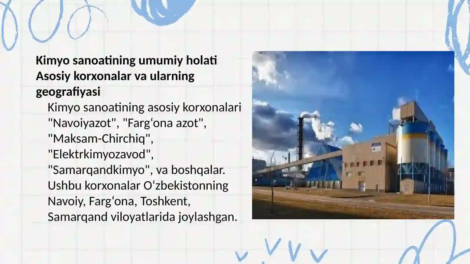 O'zbekiston Kimyosanoati Tahlili 3
