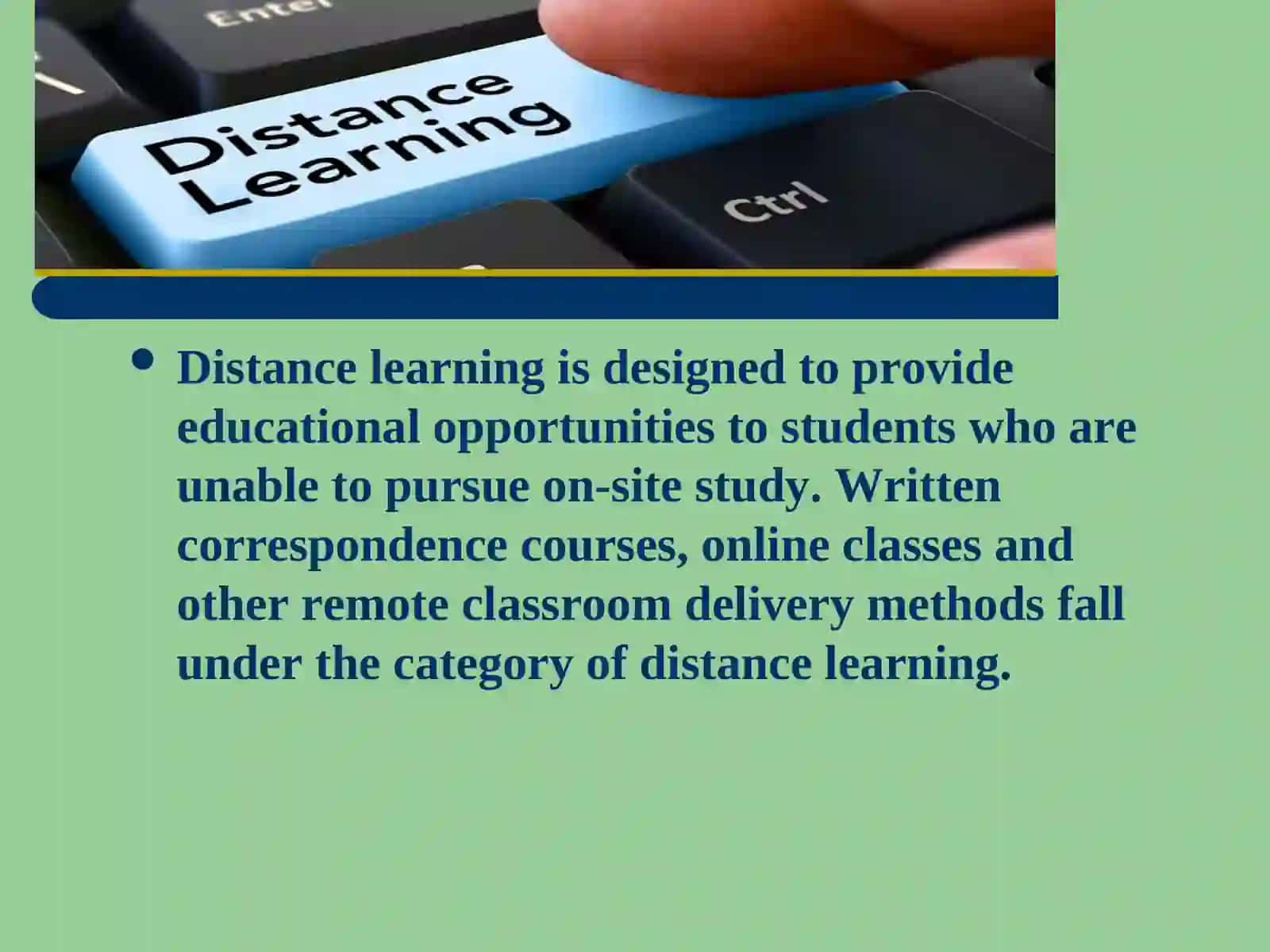 DISTANCE LEARNING ADVANTAGES AND DISADVANTAGES 3
