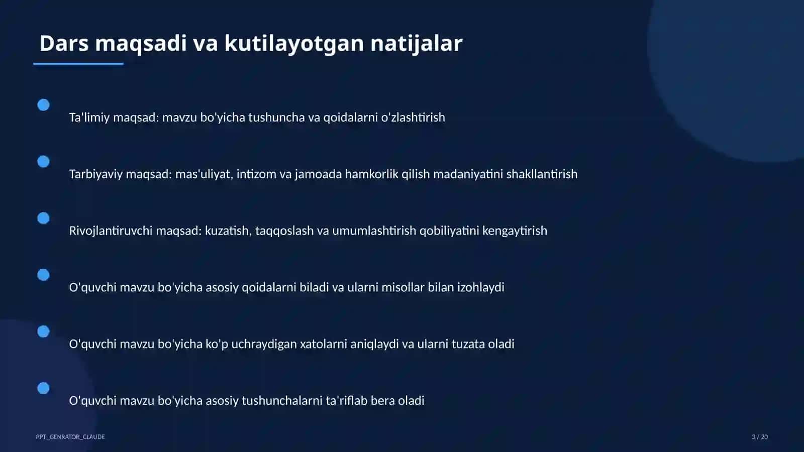Informatika va axborot texnologiyalari (5–11) — o'quvchilar uchun 3