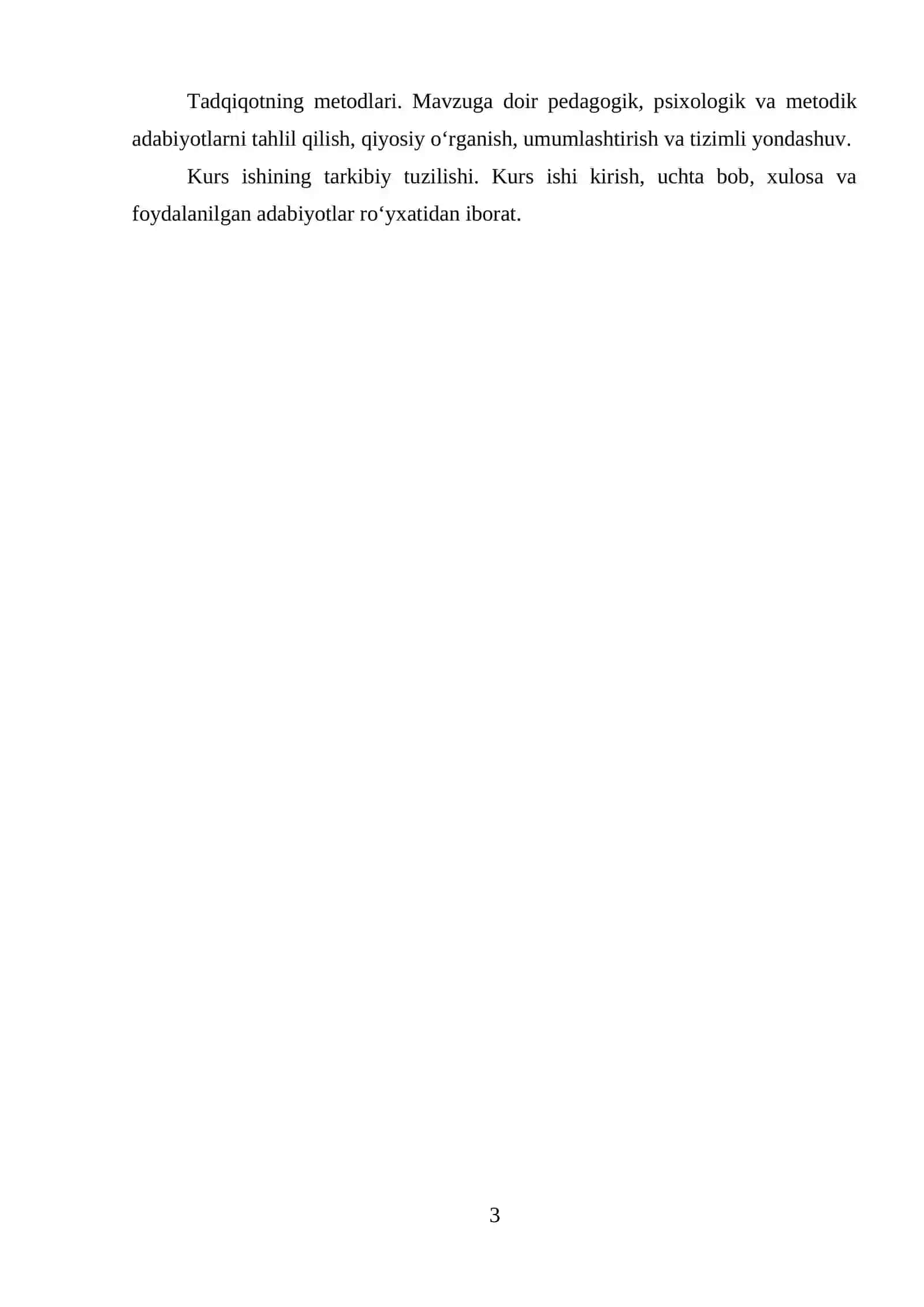 Boshlang’ich ta’limda pedagogik jarayonni tashkil etishning nazariy asoslari 3