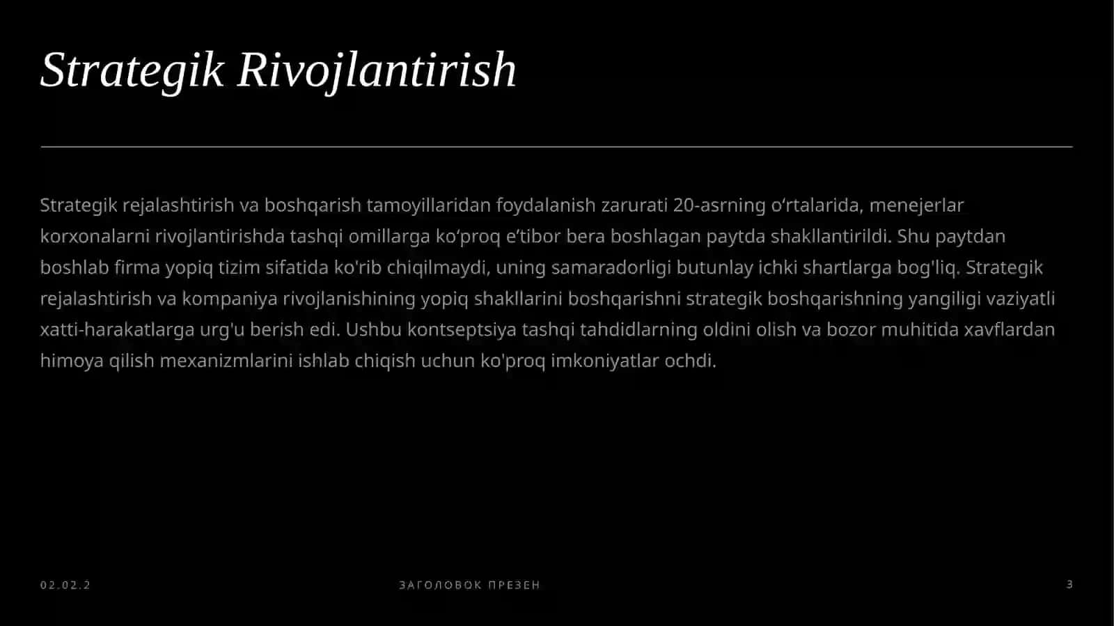 StrategikRivojlantirish 3