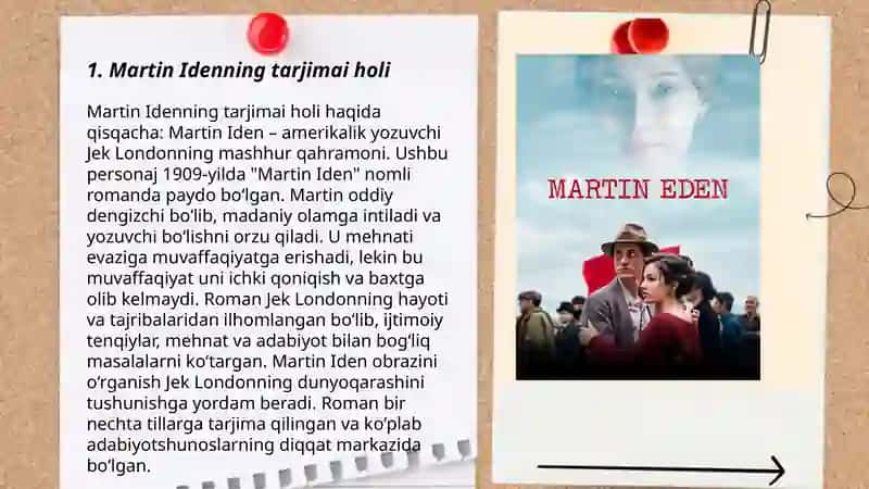 Martin Eden Romani 3