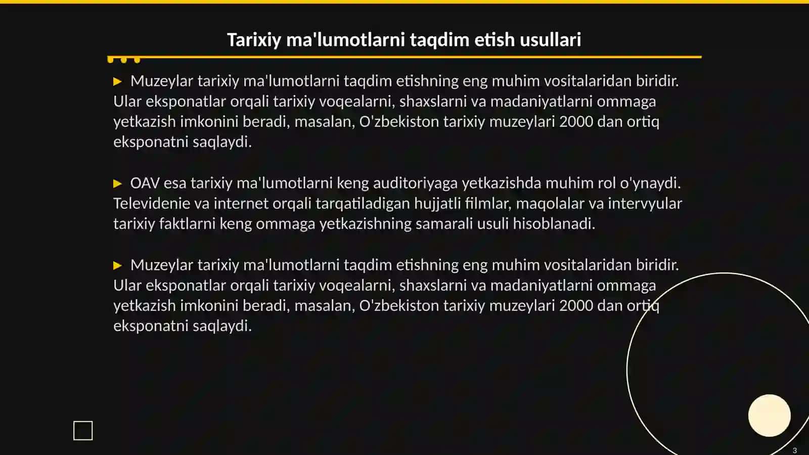 Muzey va OAV: Tarixni ommaga yetkazish vositasi” 3