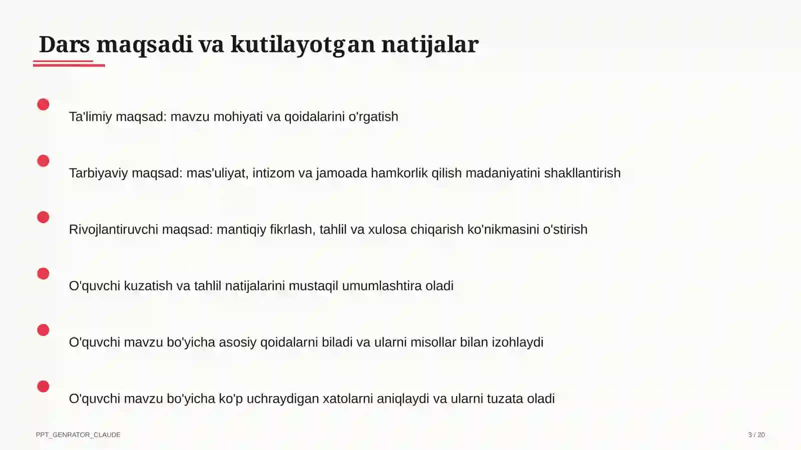 Tabiiy fanlar soatlari 3