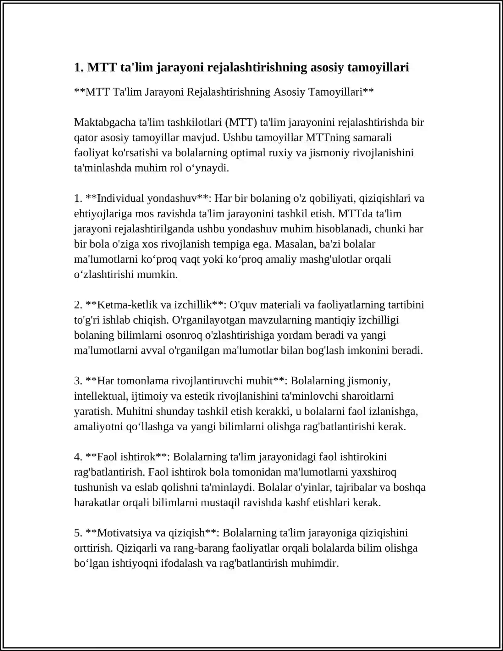 MTT TALIM JARAYONI MAVZULI REJALASHTIRISH ILK QADAM DAVLAT OQUV DASTURI VA UNING AMALIYOTDAGI TARBIGI 3