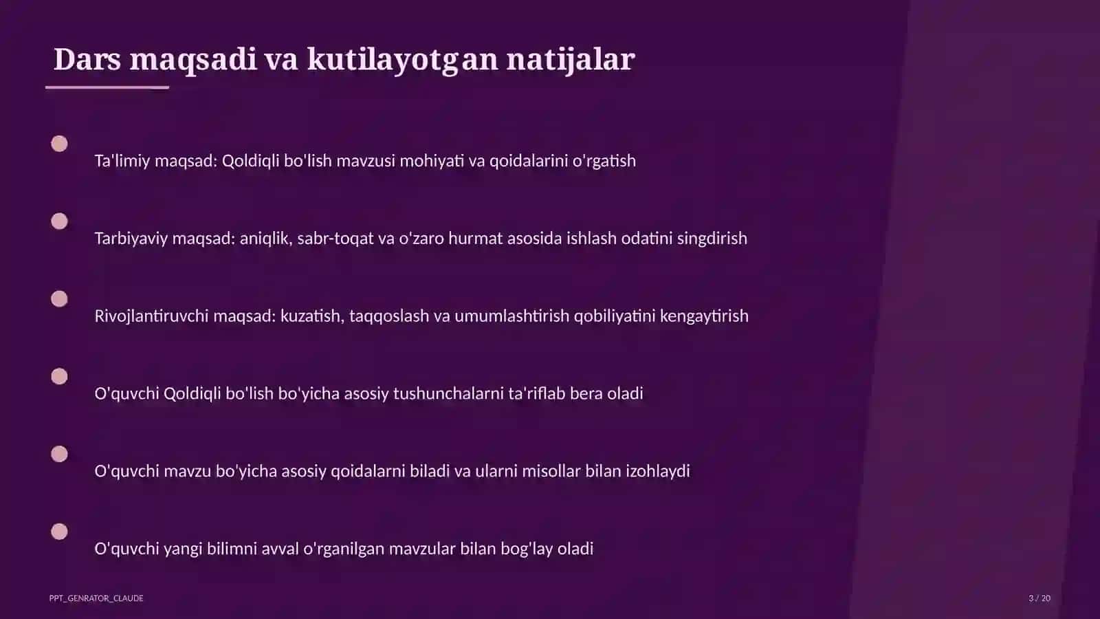 Qoldiqli bo'lish (3-sinf) 3
