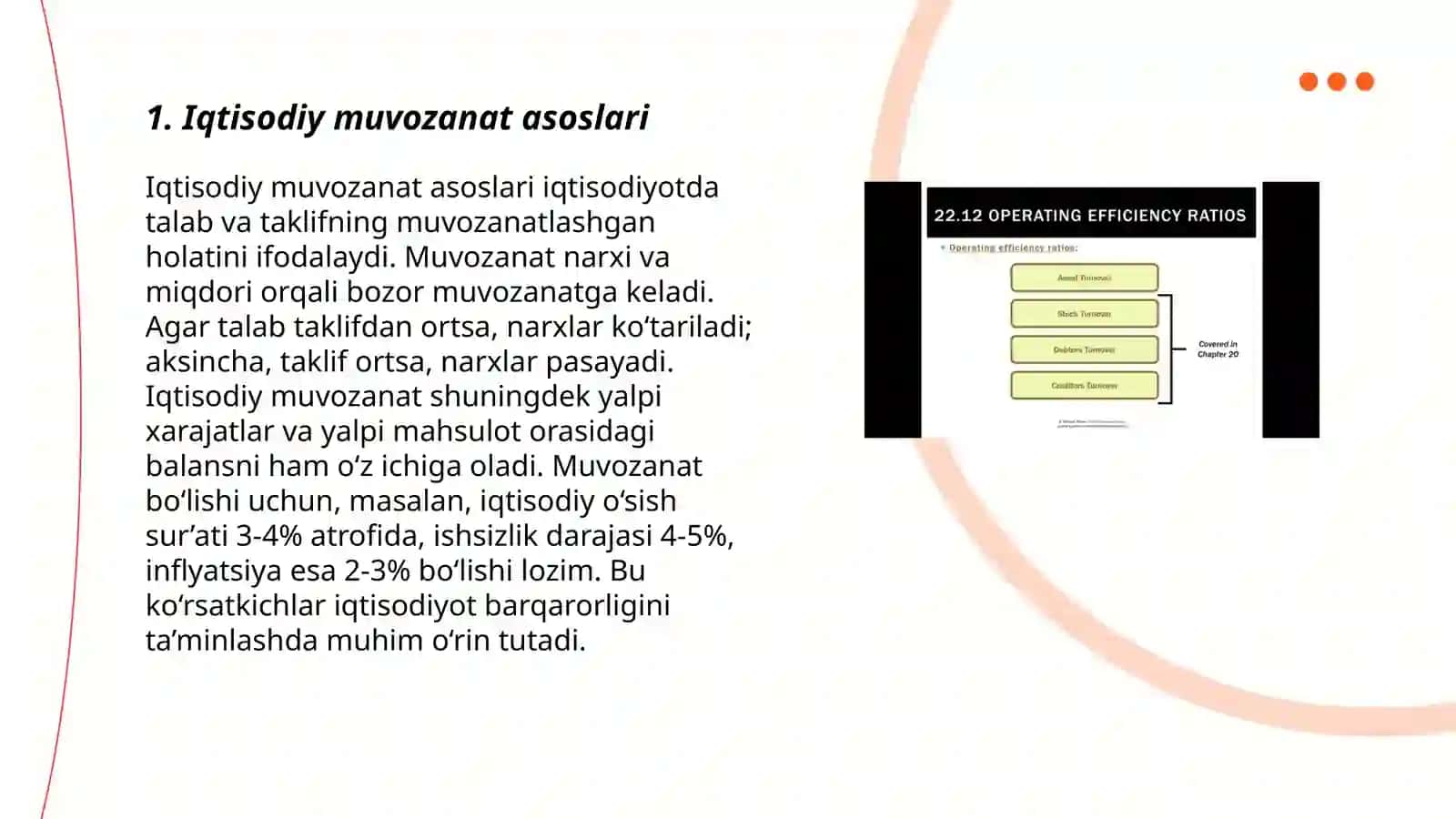 Iqtisodiy muvozanat asoslari 3