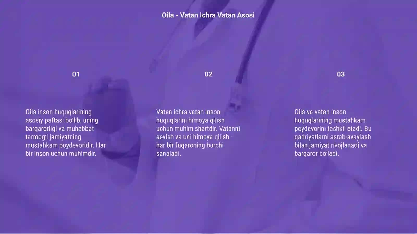 Oila vatan ichra vatan inson huquqlari jamiyat poydevori 3