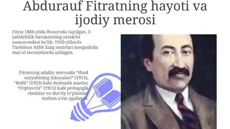 Abdurauf Fitrat asarlaridagi oilaviy tarbiya masalalari 3