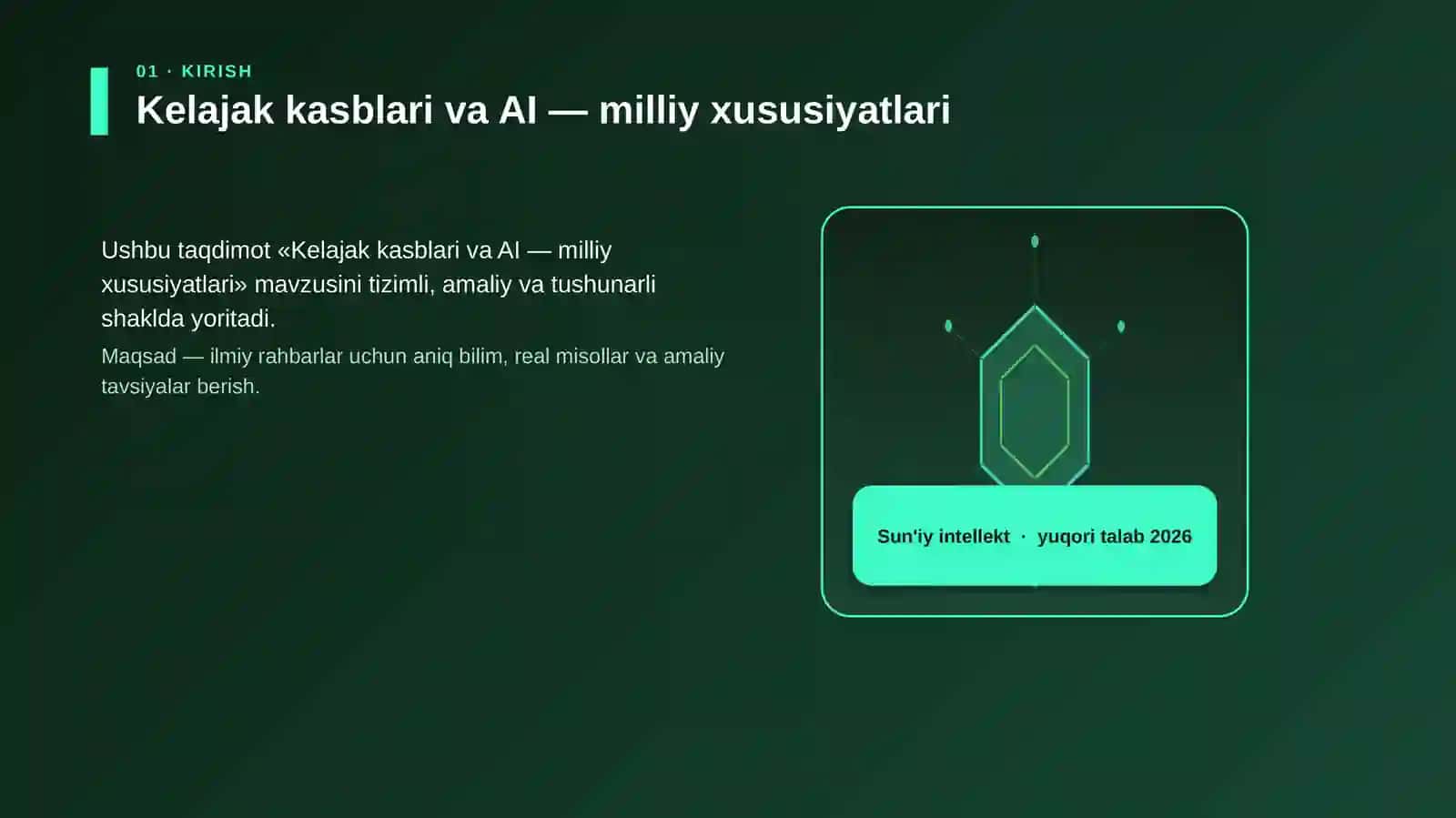 Kelajak kasblari va AI — milliy xususiyatlari 3