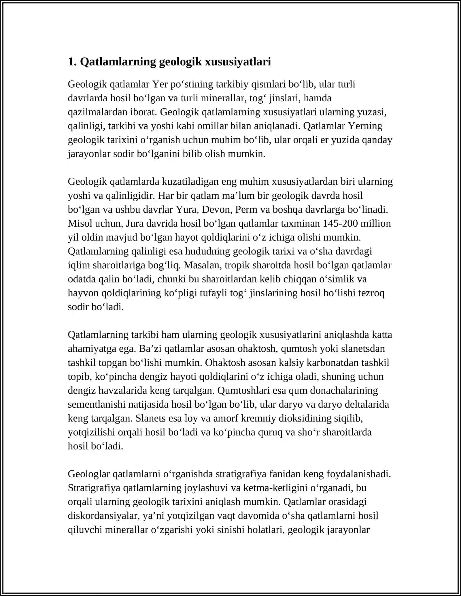 QARSHILIGI KATTA VA KICHIK QATLAMLAR RO‘PARASIDA USTKI GRADIYENT-ZOND VA OSTKI GRADIYENT-ZONDLAR KUZATILGAN ANOMALIYALARI SHAKLI 3
