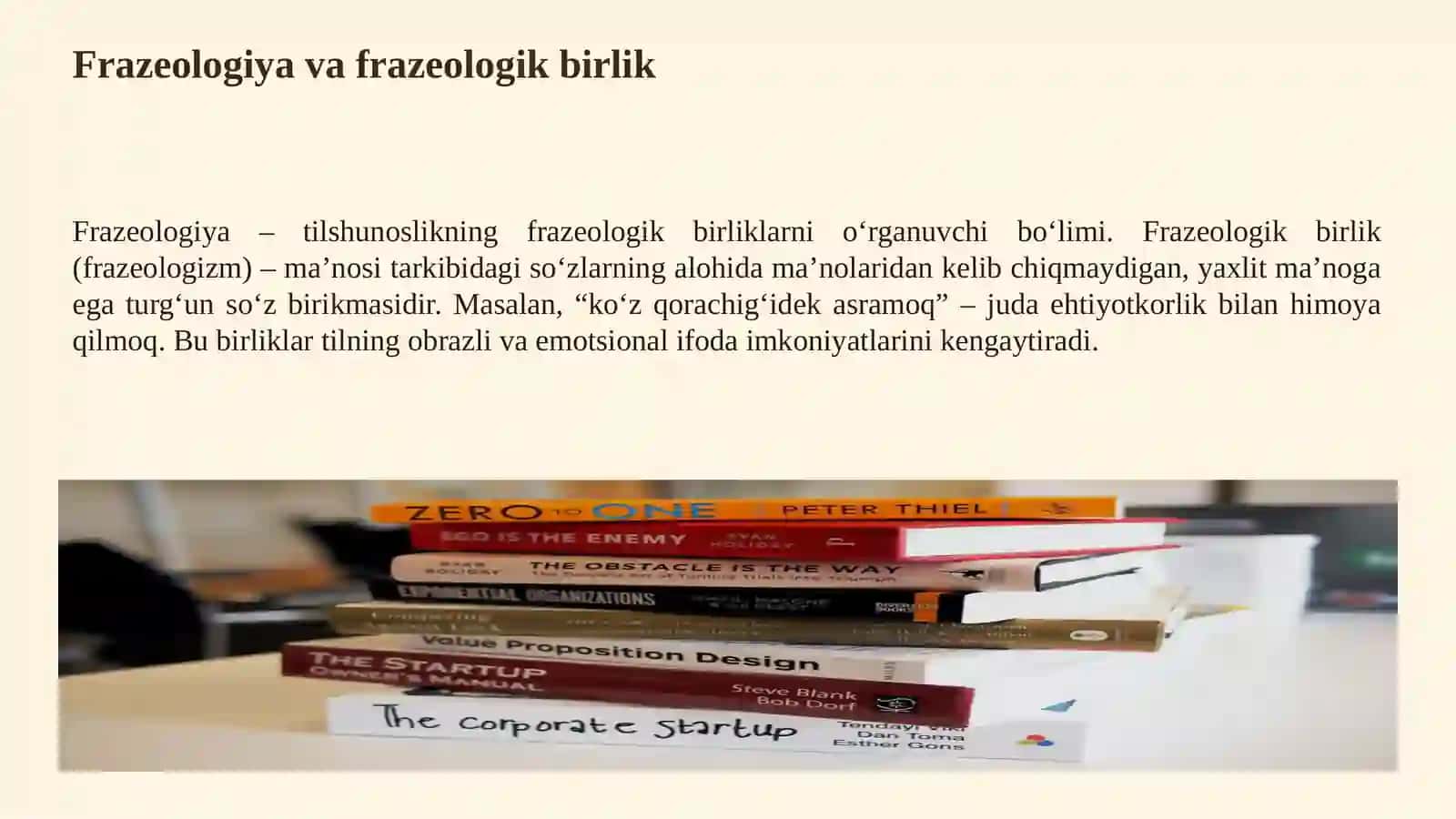 FRAZEOLOGIZMLAR VA ULARING O‘ZBEK TILIDAGI IFODA IMKONIYATLARI 3