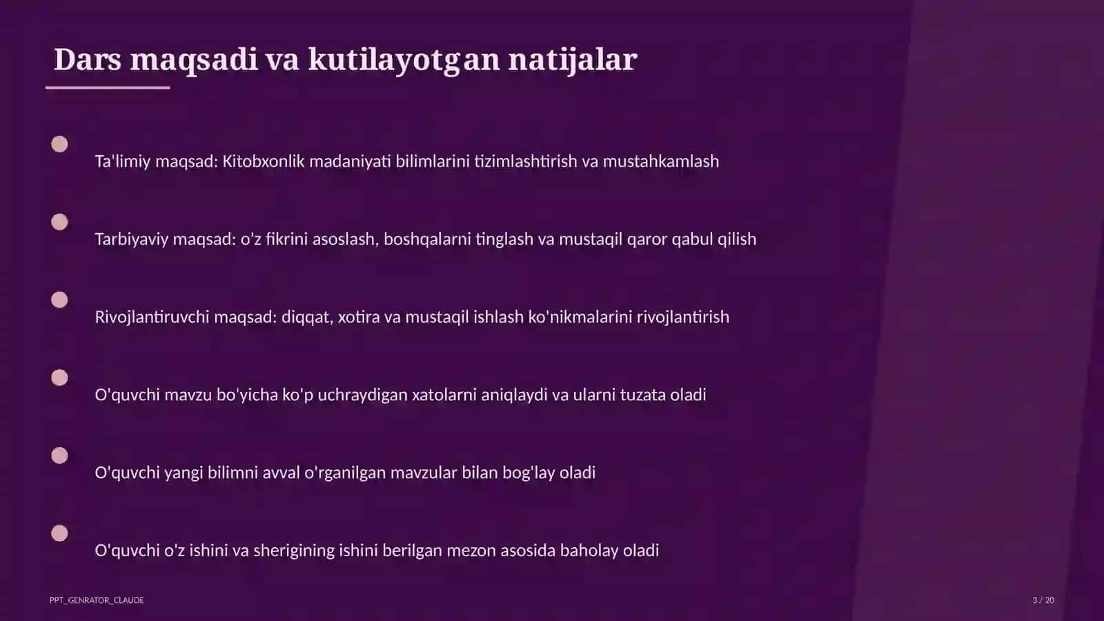 Kitobxonlik madaniyati 3